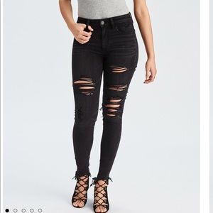 AE HIGH RISE JEGGING ADORABLE ❤️👖🖤 SIZE 6️⃣